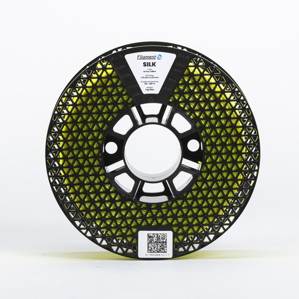 PLA Silk 1kg Sunny Yellow - Filament PM - Image 5