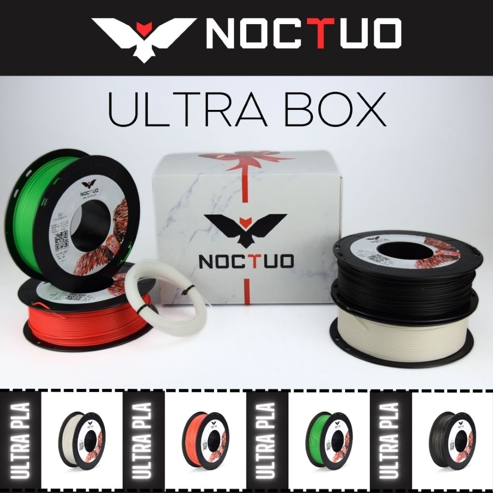 NOCTUO Ultra BOX 2 evolt portugal espana filamento impressao 3d