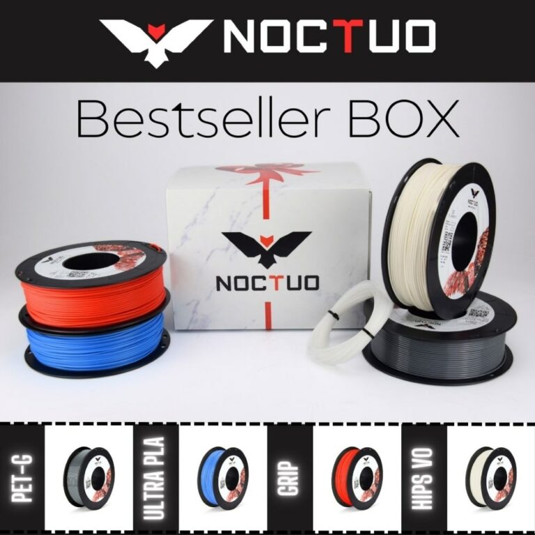 NOCTUO HIPS V0 Natural 1.75 250 evolt portugal espana filamento impressao 3d