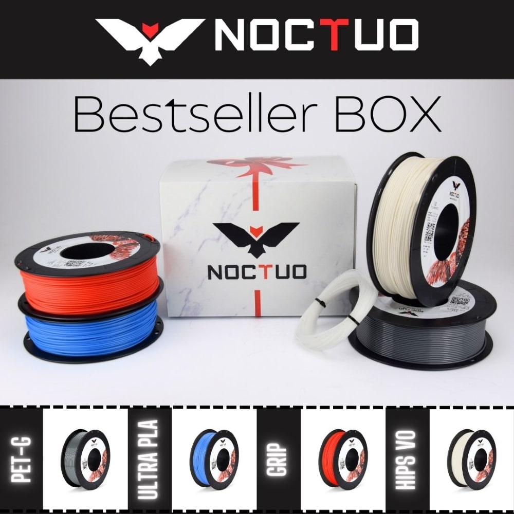 NOCTUO HIPS V0 Natural 1.75 250 evolt portugal espana filamento impressao 3d