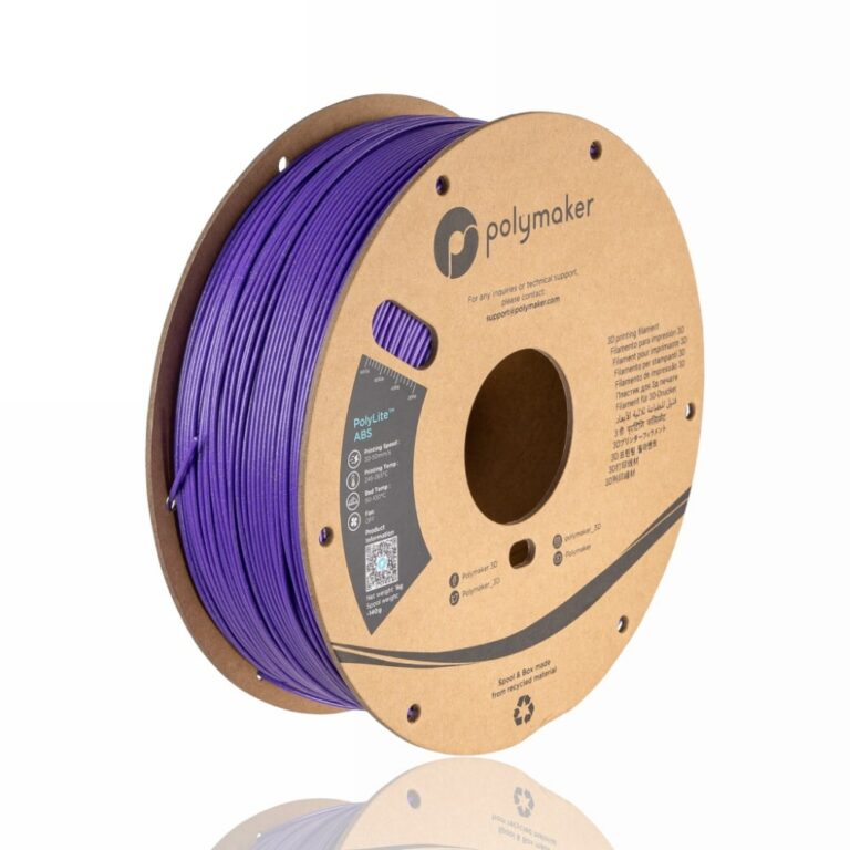 abs polylite galaxy purple evolt portugal espana filamento impressao 3d