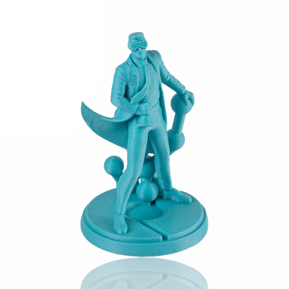 abs polylite galaxy teal evolt portugal espana filamento impressao 3d