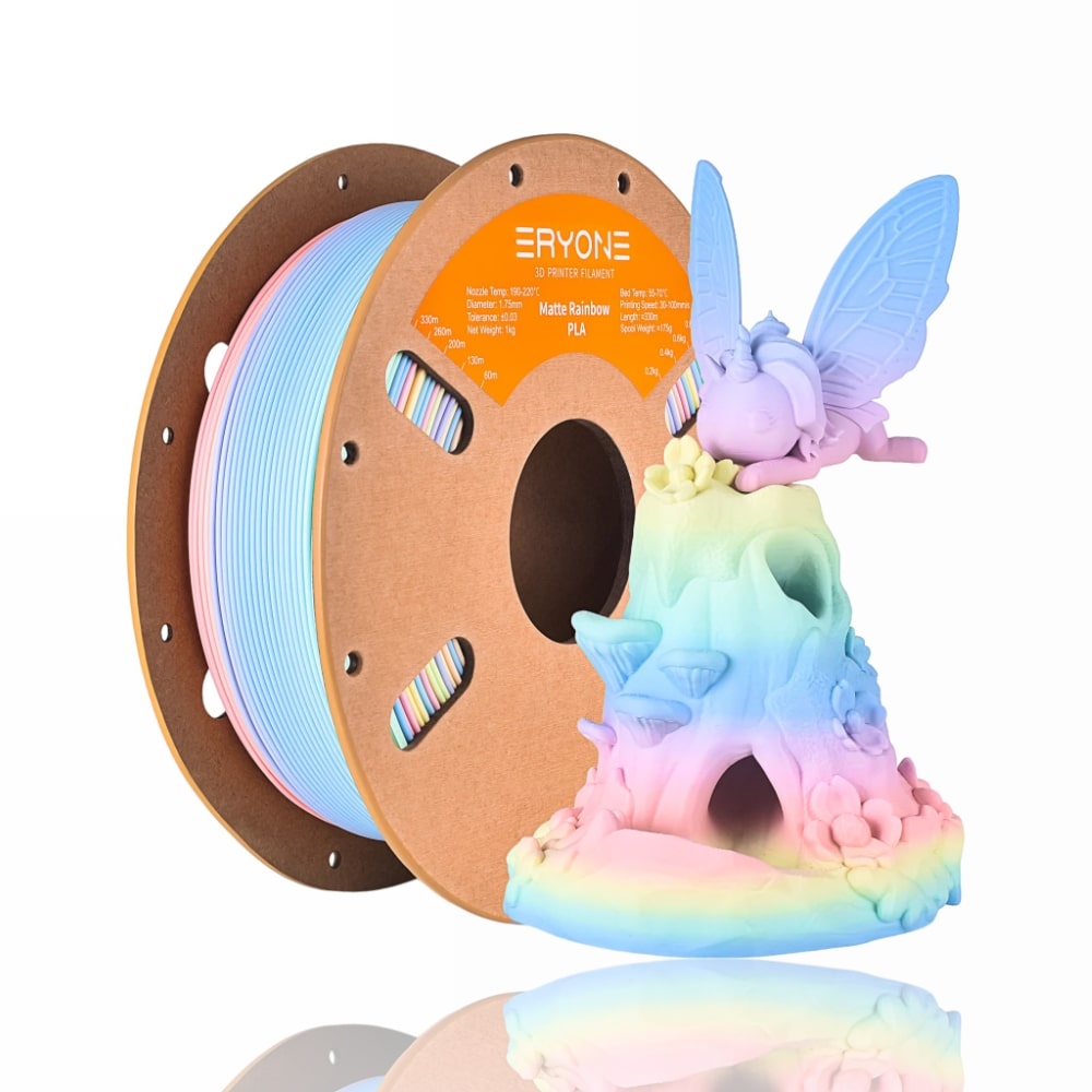 pla matte rainbow macaron eryone evolt portugal espana filamento impressao 3d