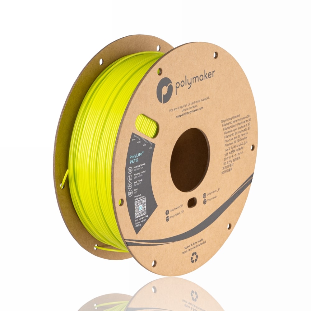 polylite petg lime evolt portugal espana filamento impressao 3d