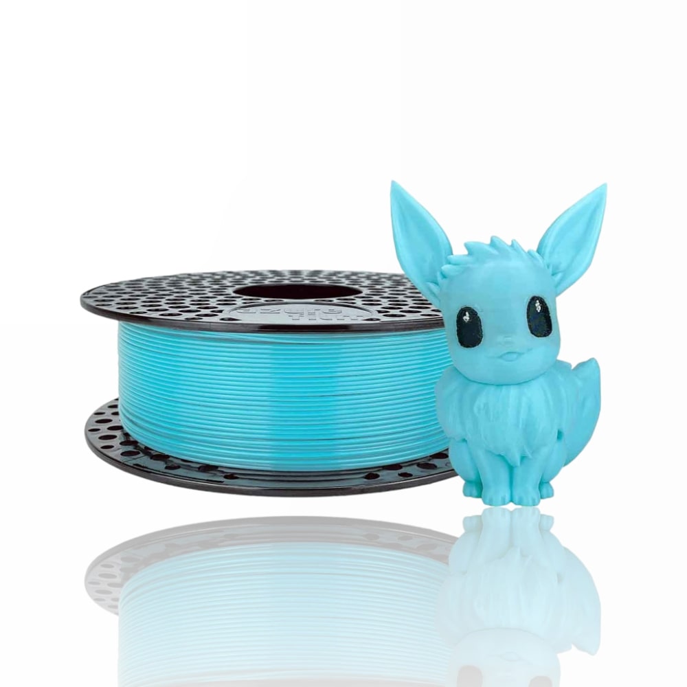 3D printing filament azurefilm petg pastel baby blue evolt portugal espana filamento impressao 3d