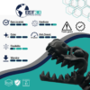 PETG gst3d evolt portugal espana filamento impressao 3d BLACK