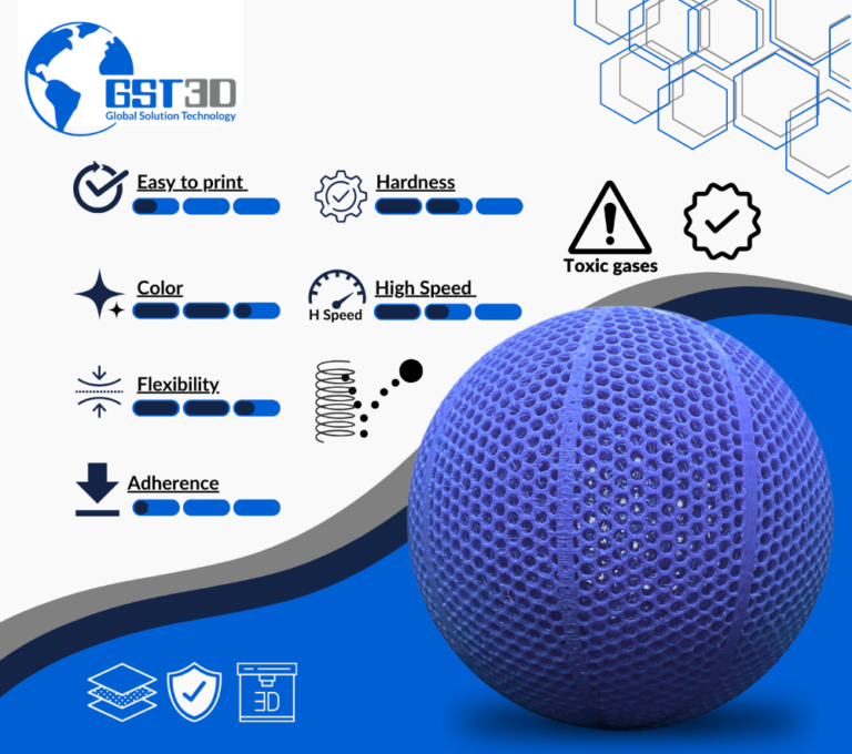 BLUE TPU gst3d evolt portugal espana filamento impressao 3d
