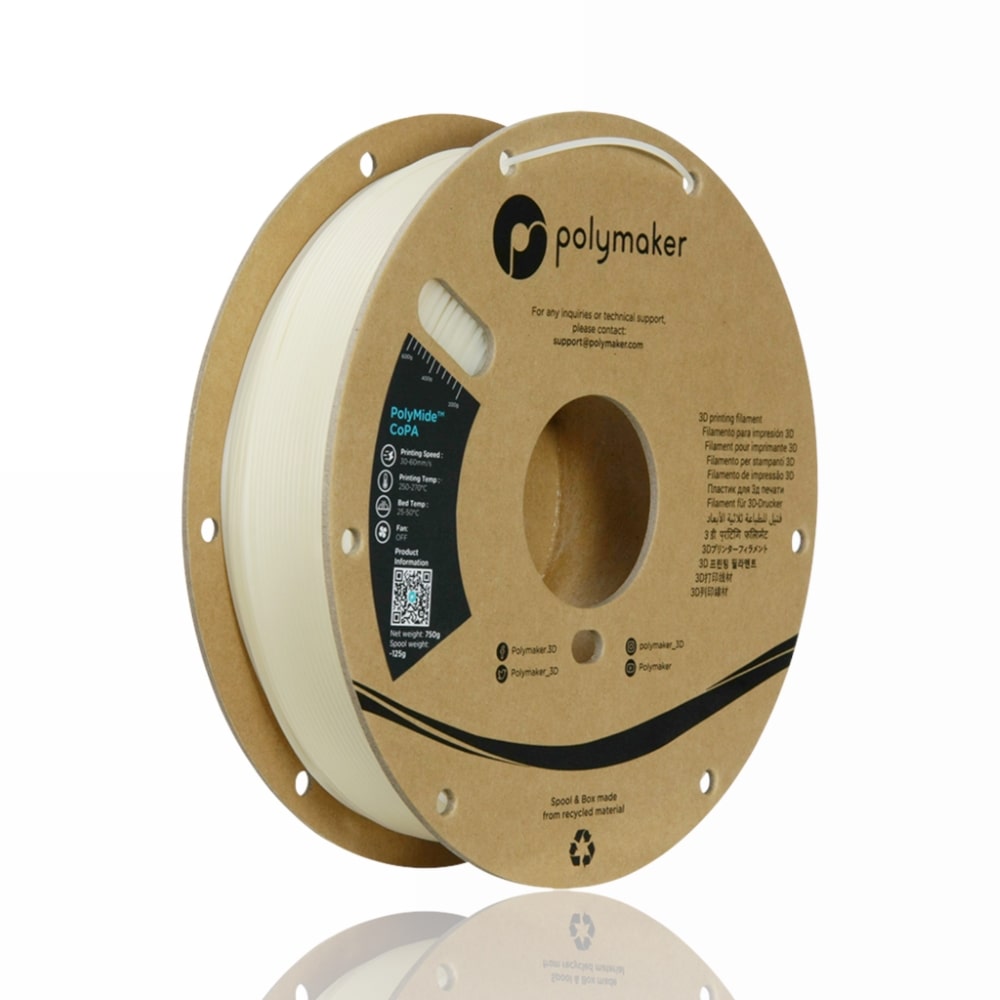 polymaker nylon copa clear evolt portugal espana filamento impressao 3d