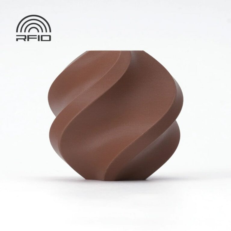 pla matte bambu lab dark brown evolt portugal espana filamento impressao 3d