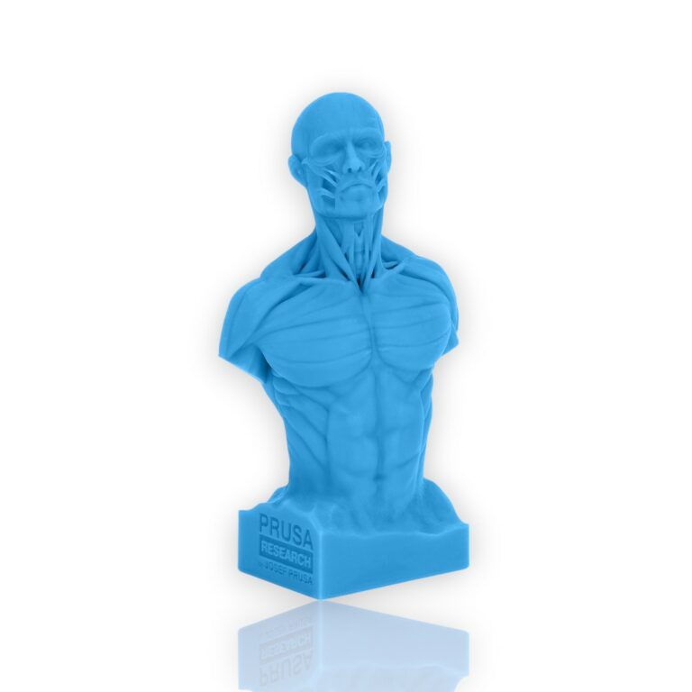 Prusament Resin 1kg Bright Cyan - Prusa Original - Image 2