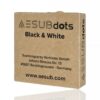 AESUBdots Black & White 6mm 3000 Autocolantes para digitalização Scanner 3D - AESUB