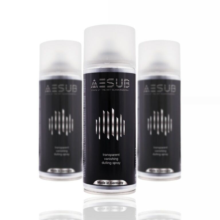 Spray para digitalização Scanner 3D Anti-reflexo laser 400ml Transparent - AESUB - Image 2