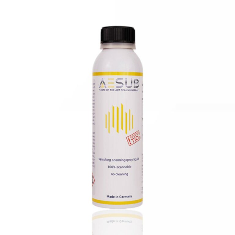 Spray para digitalização Scanner 3D Anti-reflexo laser 200ml Yelllow - AESUB