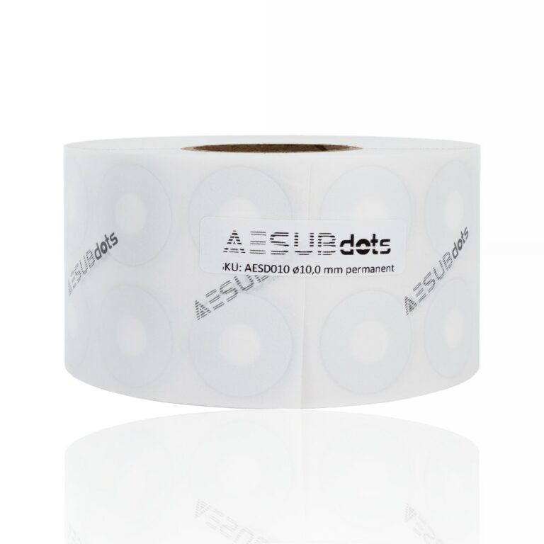 AESUBdots Black & White 6mm 3000 Autocolantes para digitalização Scanner 3D - AESUB - Image 7