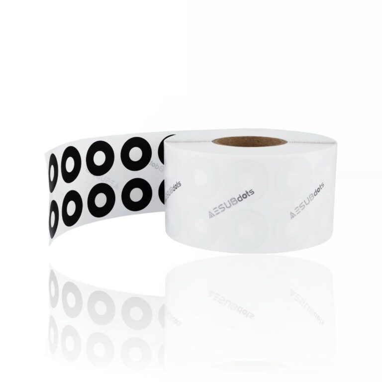 AESUBdots Black & White 6mm 3000 Autocolantes para digitalização Scanner 3D - AESUB - Image 12