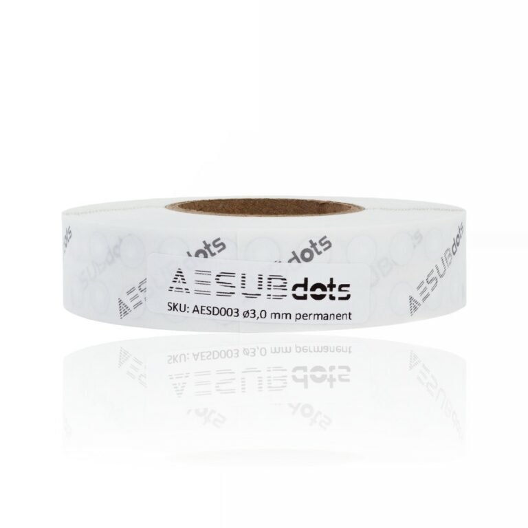 AESUBdots Black & White 6mm 3000 Autocolantes para digitalização Scanner 3D - AESUB - Image 21