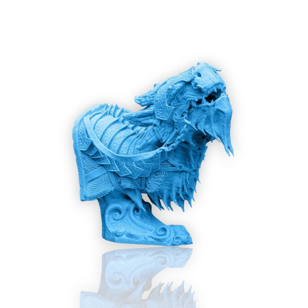 Prusament Resin 1kg Bright Cyan - Prusa Original - Image 3