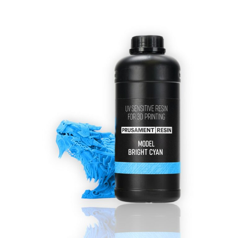 Prusament Resin 1kg Bright Cyan - Prusa Original