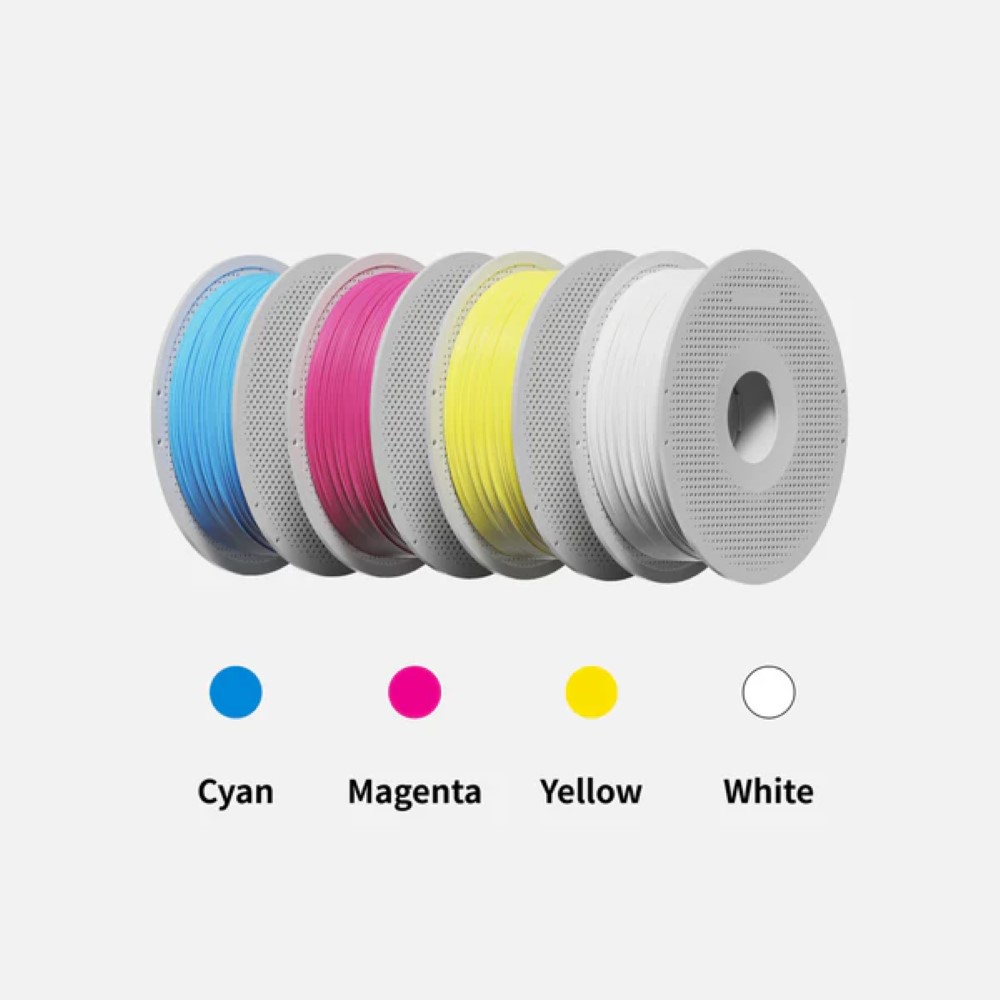 Bambu PLA Basic CMYK - Cyan&Magenta&Yellow&Jade White evolt loja online portugal filamento 3d (WEBSITE EVOLT)