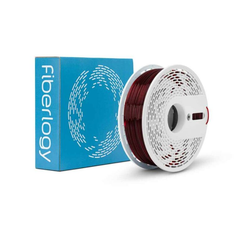HS PLA CLEAR 850g Burgundy - Fiberlogy - Image 6