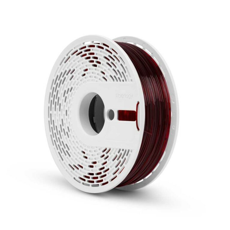 HS PLA CLEAR 850g Burgundy - Fiberlogy - Image 4