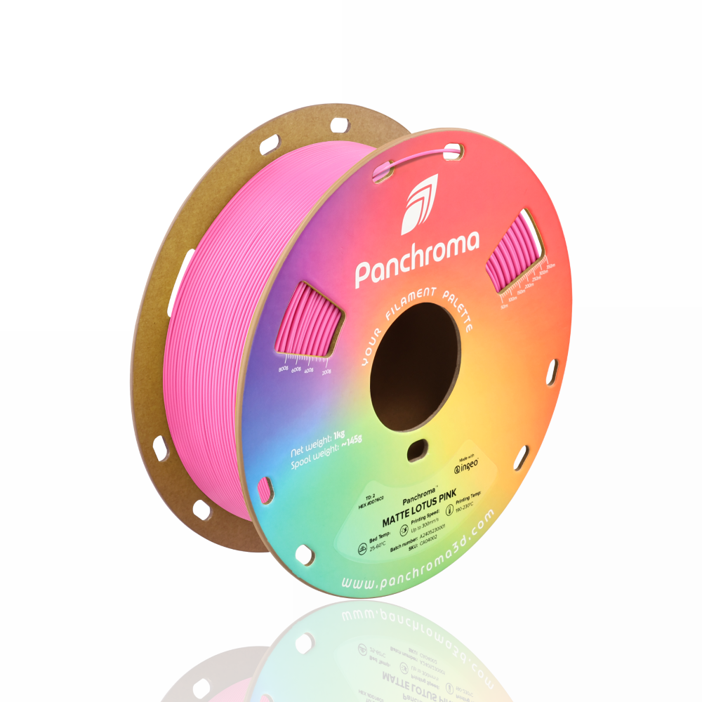 Panchroma™ PLA Matte 1kg Lotus Pink - Polymaker - Image 7