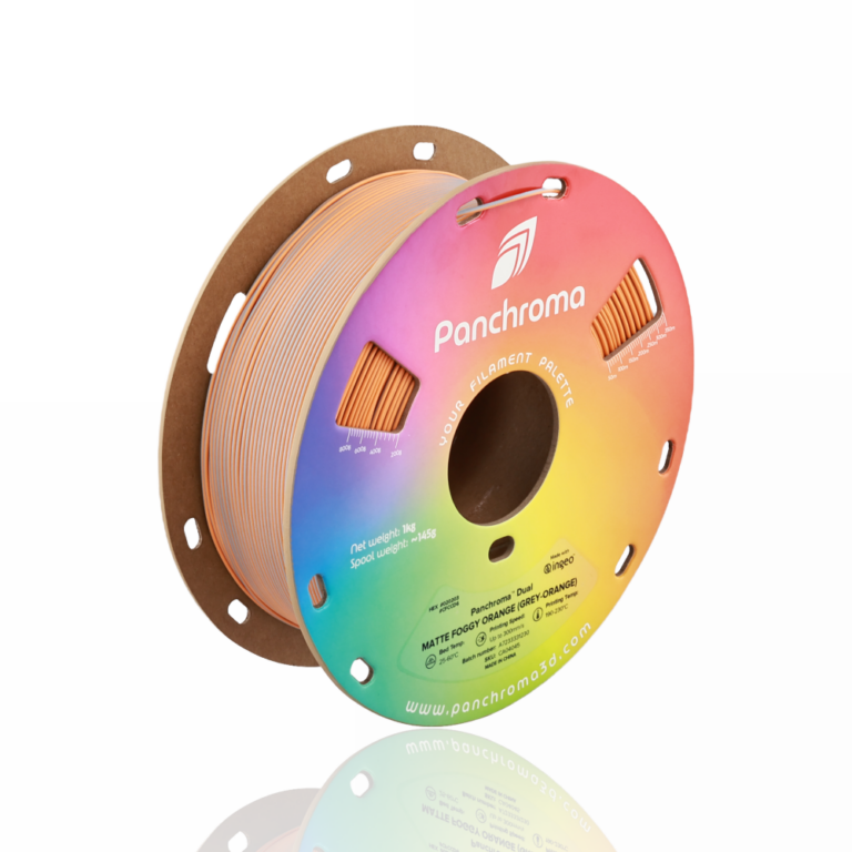 Panchroma™ PLA Dual Matte 1kg Foggy Orange (Grey-Orange) - Polymaker - Image 5