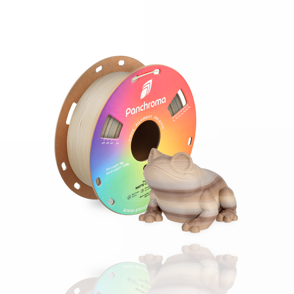 Panchroma™ PLA Gradient Matte 1kg Cappuccino - Polymaker - Image 3