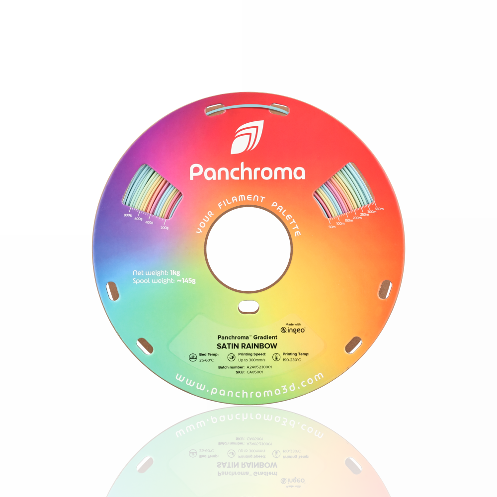Panchroma™ PLA Gradient Satin 1kg Rainbow - Polymaker - Image 6