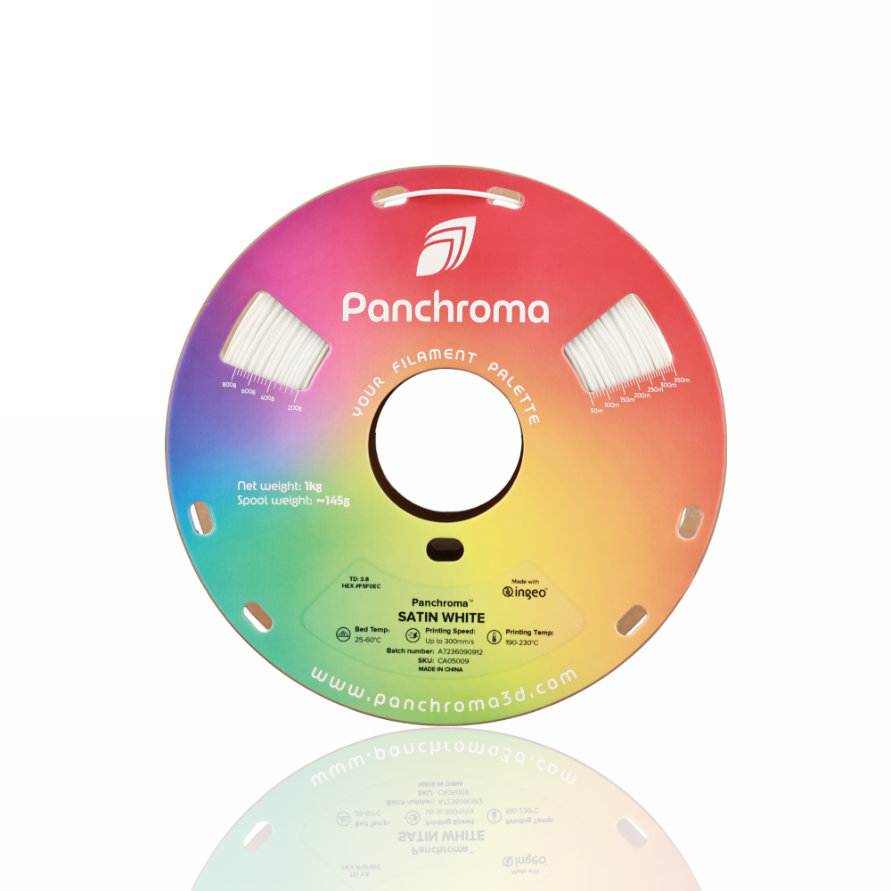 Panchroma™ PLA Satin 1kg White - Polymaker - Image 4