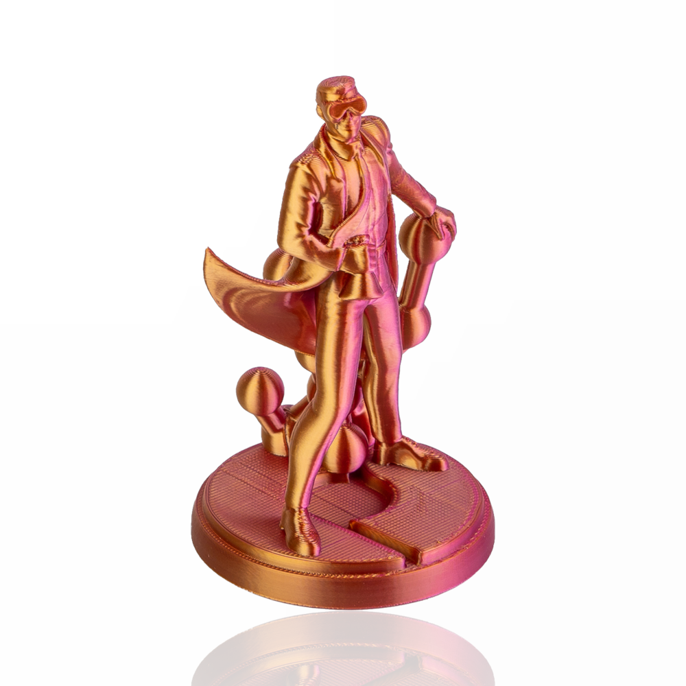 Panchroma™ PLA Dual Silk 1kg Banquet (Gold-Magenta) - Polymaker - Image 2