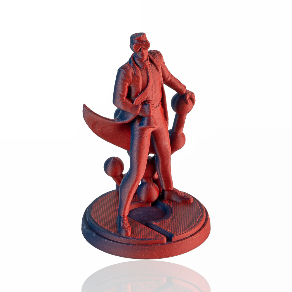 Panchroma™ PLA Dual Matte 1kg Mixed Berries (Red-Dark Blue) - Polymaker - Image 3