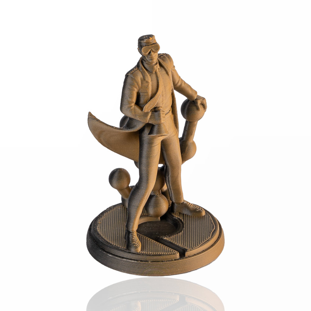 Panchroma™ PLA Dual Matte 1kg Shadow Orange (Black-Orange) - Polymaker - Image 3