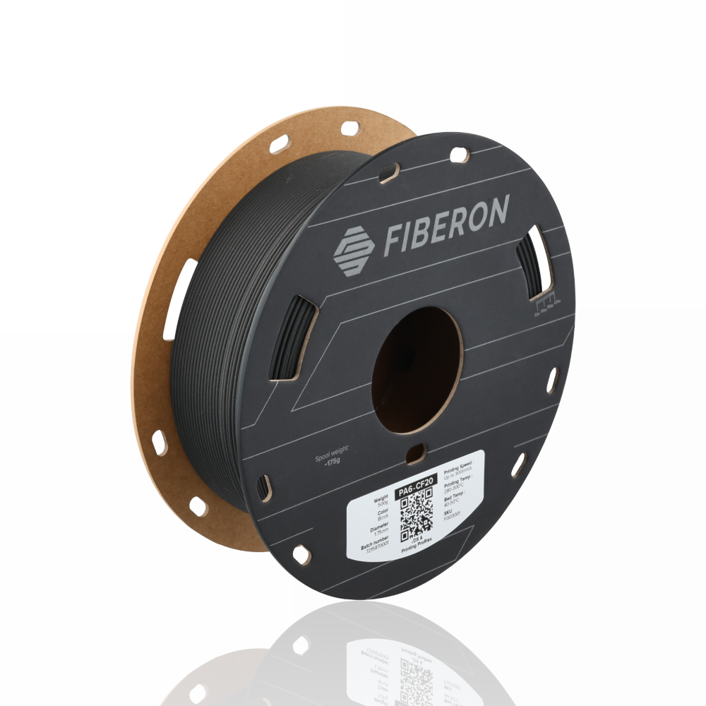 Fiberon™ PA6-CF20 1.75 500g - Black - Polymaker - Image 5
