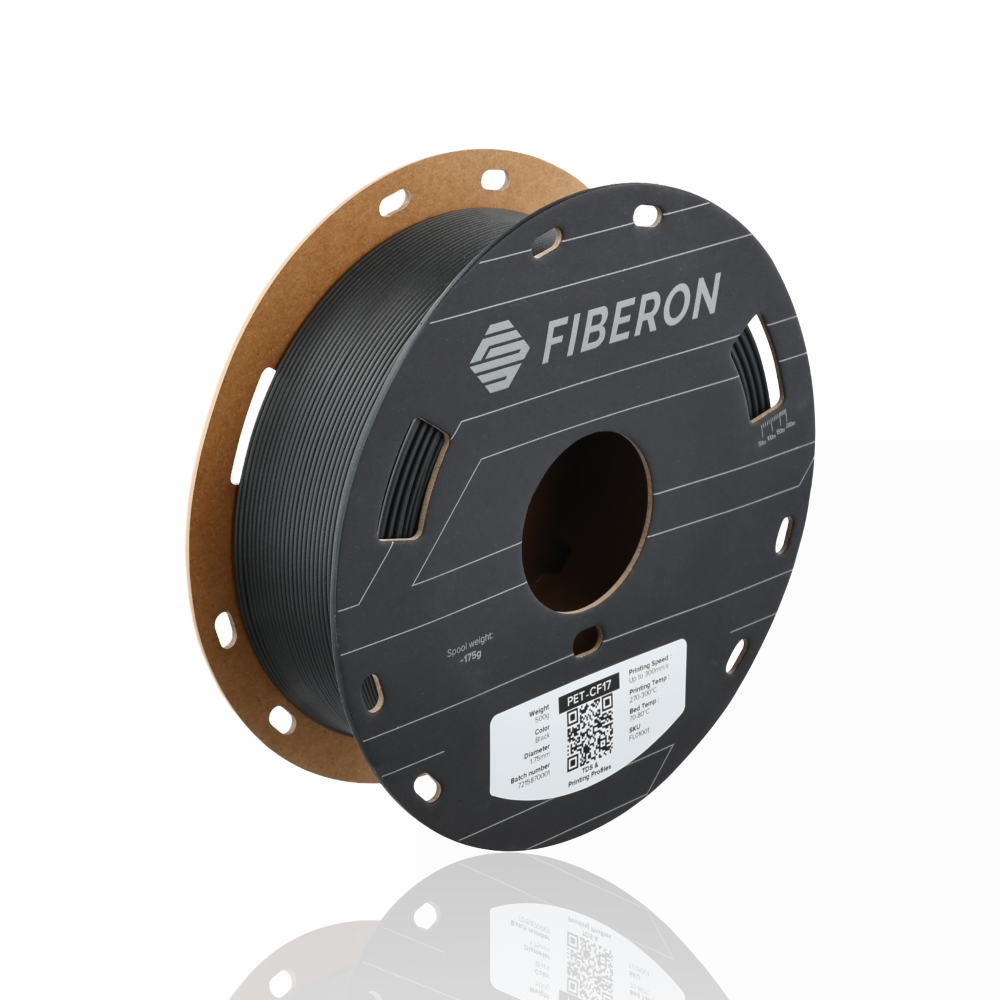 Fiberon™ PET-CF17 1.75 500g - Black - Polymaker - Image 5