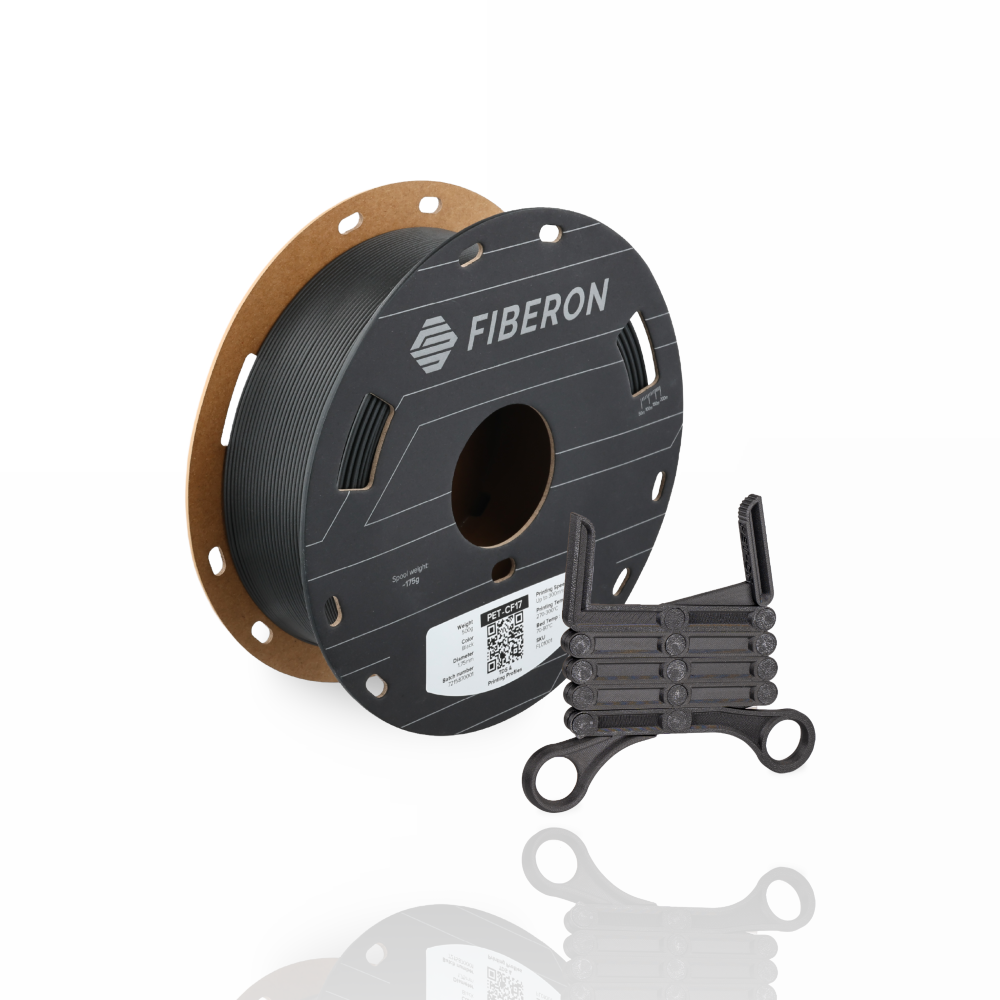 Fiberon™ PET-CF17 1.75 500g - Black - Polymaker - Image 2