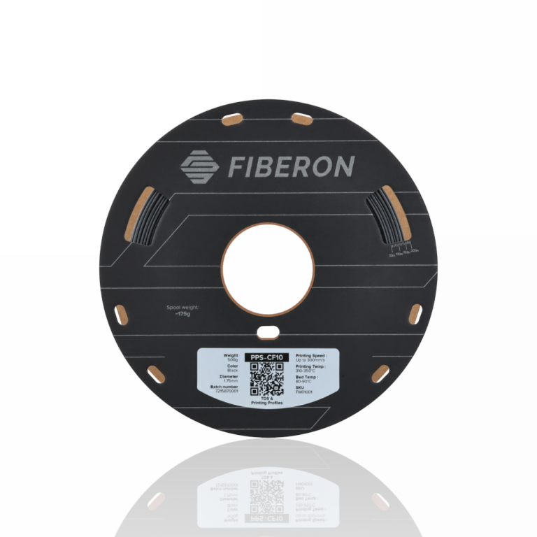 Fiberon™ PPS-CF10 1.75 500g - Black - Polymaker - Image 4