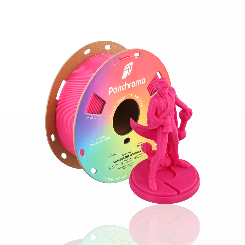 Panchroma™ PLA Translucent 1kg Magenta - Polymaker - Image 4