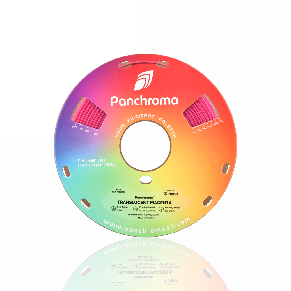 Panchroma™ PLA Translucent 1kg Magenta - Polymaker - Image 6