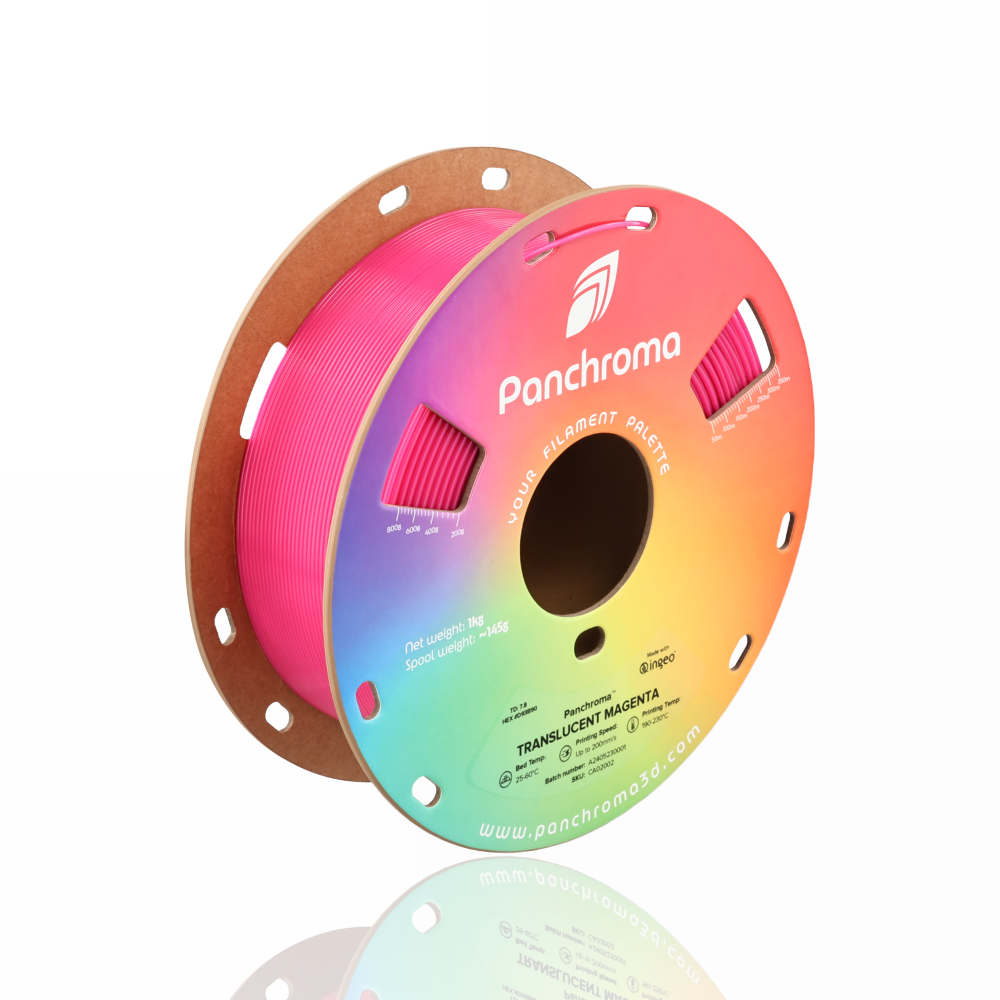 Panchroma™ PLA Translucent 1kg Magenta - Polymaker - Image 7