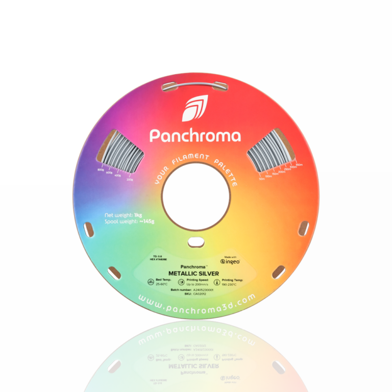 Panchroma™ PLA Metallic 1Kg Silver - Polymaker - Image 6