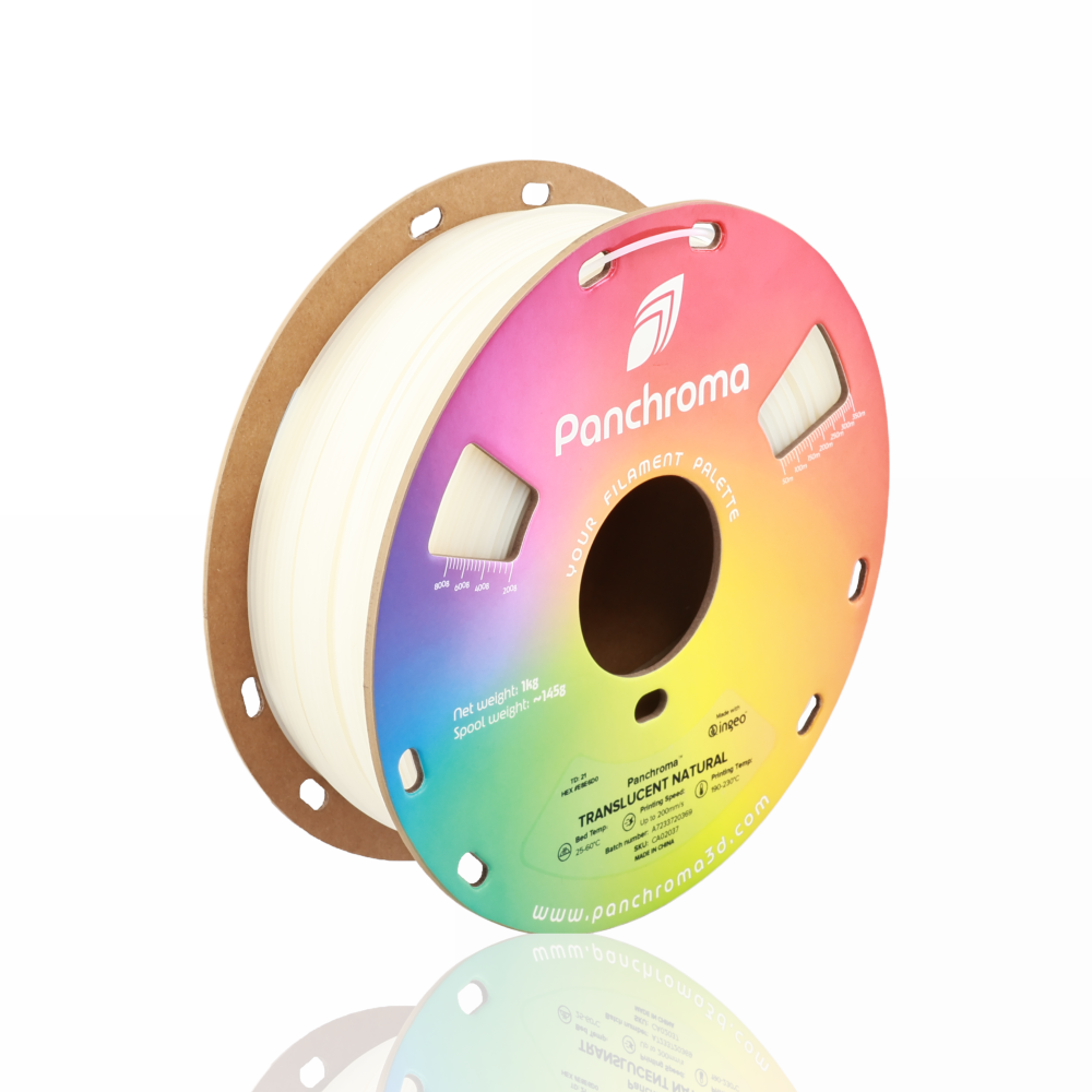 Panchroma™ PLA Translucent 1kg Natural - Polymaker - Image 7