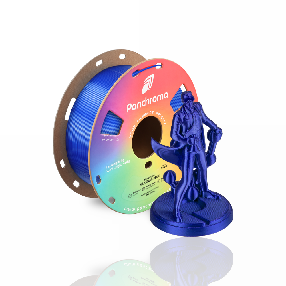 Panchroma™ PLA Silk 1kg Dark Blue - Polymaker - Image 2