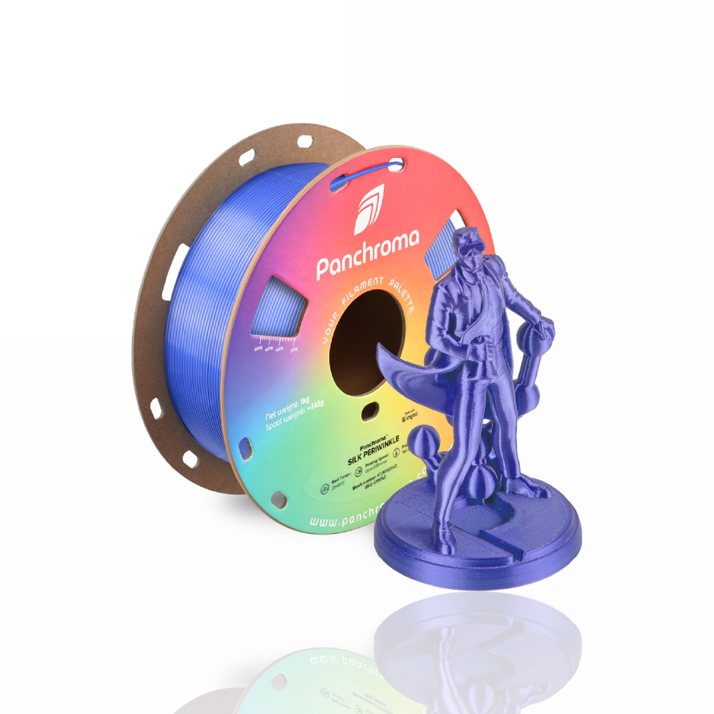 Panchroma™ PLA Silk 1kg Periwinkle - Polymaker - Image 2