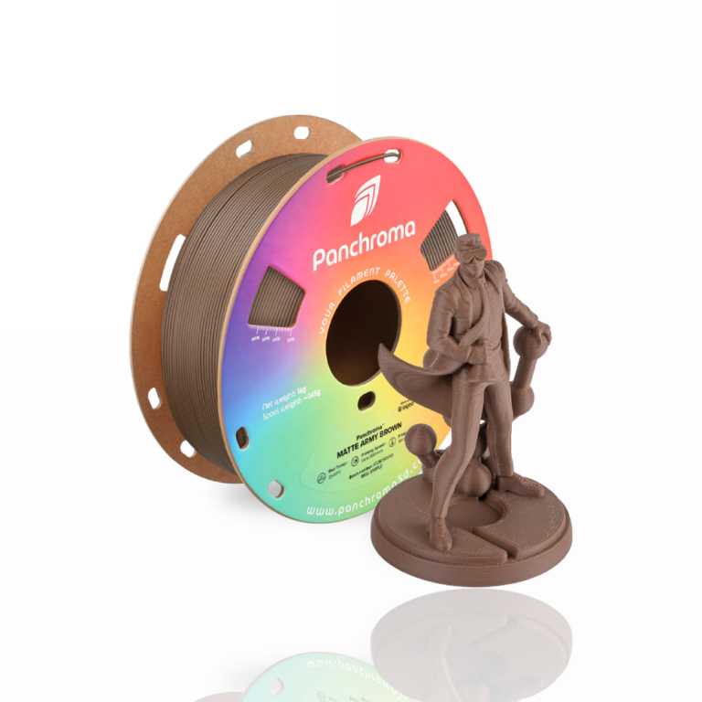 Panchroma™ PLA Matte Army 1Kg Brown - Polymaker - Image 3