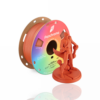 Panchroma™ PLA Matte Muted 1Kg Red - Polymaker