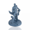 Panchroma™ PLA Matte Muted 1Kg Blue - Polymaker