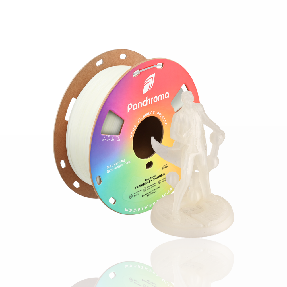 Panchroma™ PLA Translucent 1kg Natural - Polymaker - Image 4
