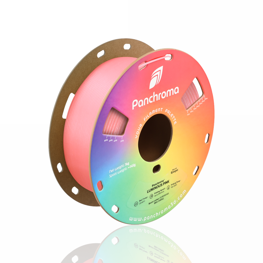 Panchroma™ PLA Luminous 1kg Pink - Polymaker