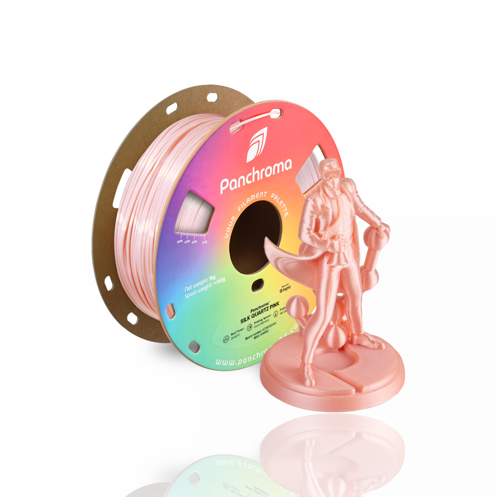 Panchroma™ PLA Silk 1kg Quartz Pink - Polymaker - Image 3